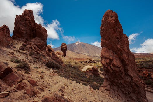 Experience the iconic volcanic landscapes of Teide National Park, Tenerife.